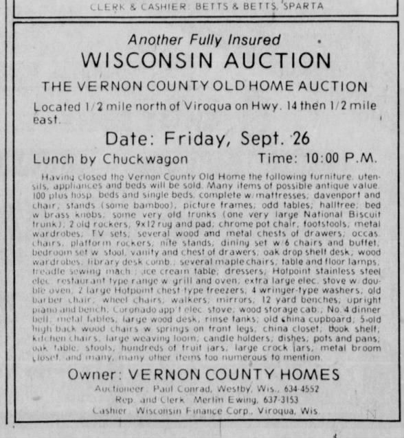 Clipping from The La Crosse Tribune
